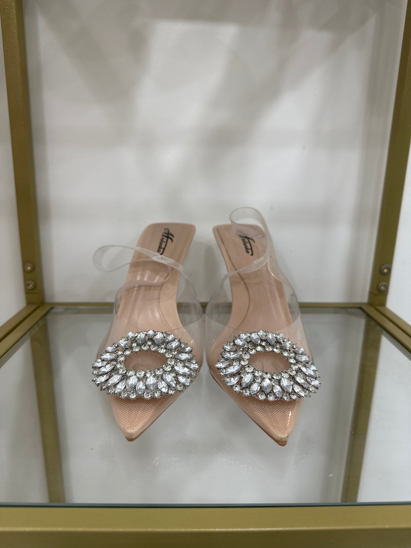 Zara escarpin beige