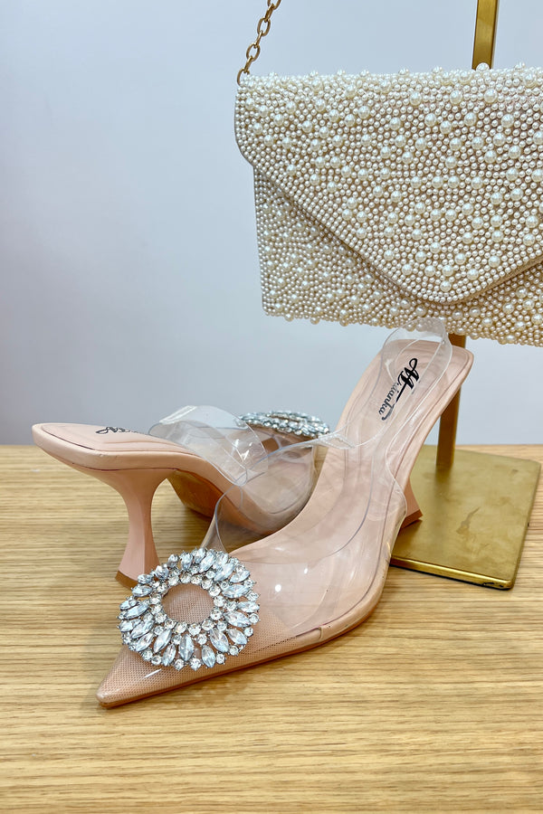 Zara Beige chaussures à talon