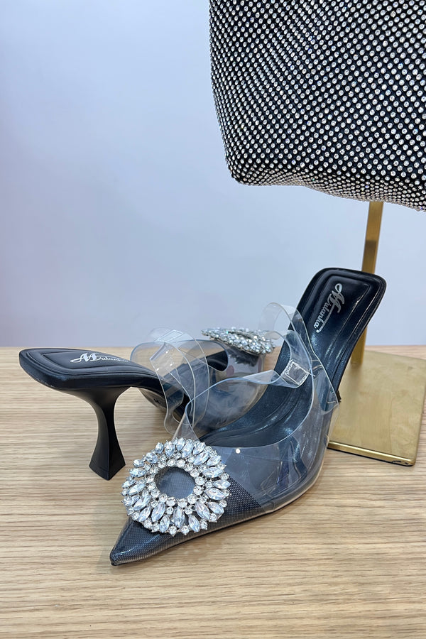 Zara Noir chaussures à talon