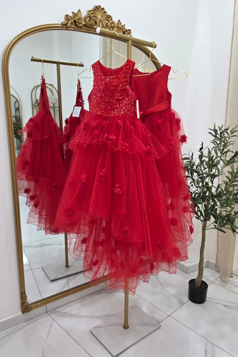 Robe Princesse Rouge